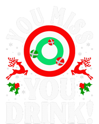 You Miss Game You Drink Game Ugly Christmas Sweater Funny Ceramic Star Ornament