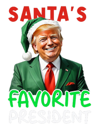 SantaS Favorite President Trump Christmas Santa Hat T-Shirt