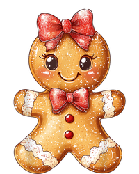 Coquette Bow Christmas Girly Gingerbread Cookie Baking T-Shirt