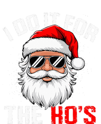 I Do It For The Hos Funny Inappropriate Christmas Santa Face T-Shirt