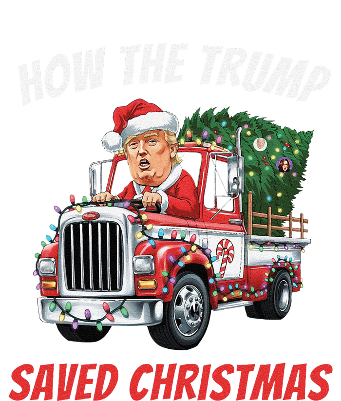 How The Trump Saved Christmas Funny Trumps 2024 T-Shirt