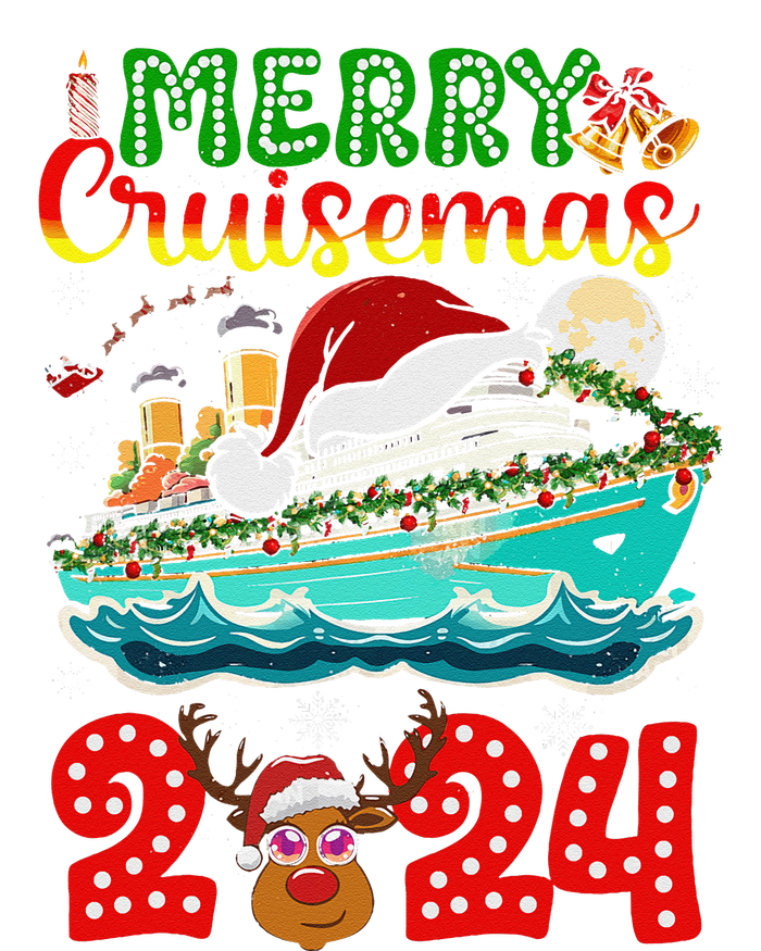 Merry Cruisemas 2024 Cruise Christmas Xmas Pajamas T-Shirt