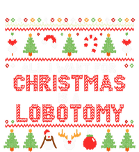 All I Want For Christmas Is A Lobotomy Ugly Christmas Women's Racerback Tank