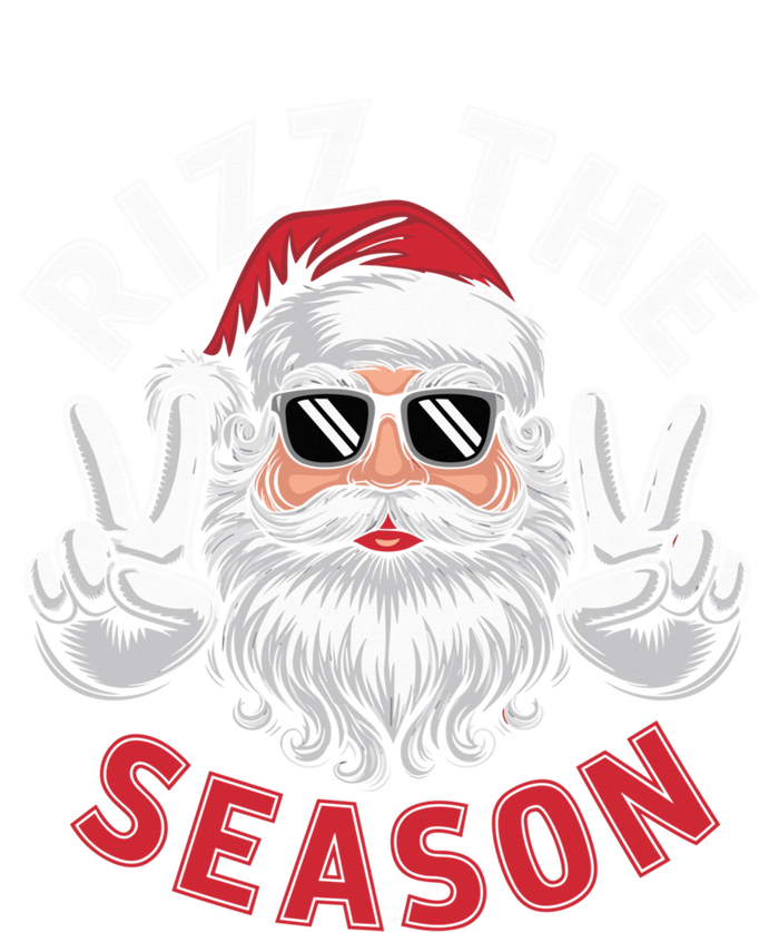 Funny Christmas Riz Zmas Santa Xmas Rizz The Season Bruh T-Shirt