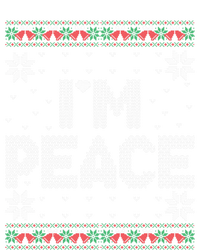 I Come In Peace IM Peace Matching Ugly Christmas Sweater Poster