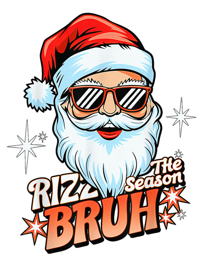 Rizzmas Santa Xmas Rizz The Season Bruh Funny Christmas Mousepad