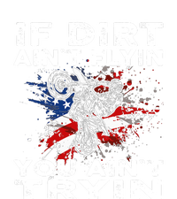 If Dirt Aint Flyin You Aint Tryin Dirtbike Motocros Women's Strappy Tank