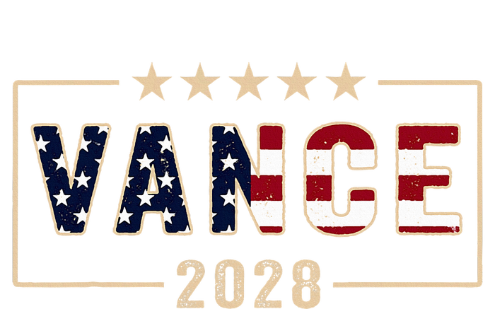 Vance 2028 J.D. Vance For President 28 Vance Flag T-Shirt