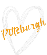 Pittsburgh Pennsylvania Varsity Script Jersey Style Full-Length Apron With Pockets