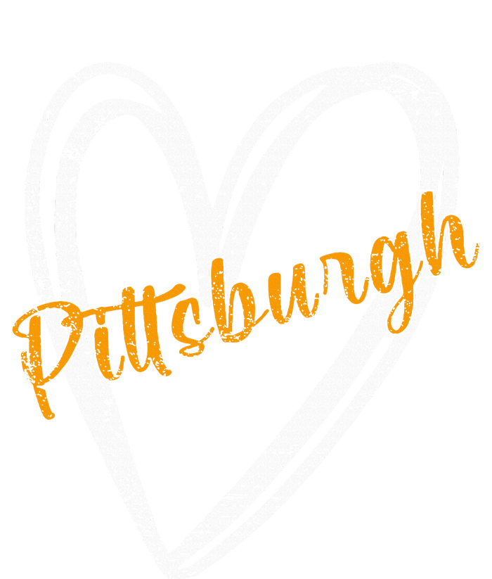 Pittsburgh Pennsylvania Varsity Script Jersey Style Full-Length Apron With Pockets