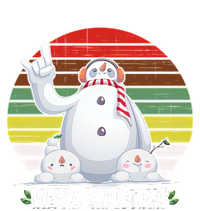 Merry Christmas Retro Snowman T-Shirt