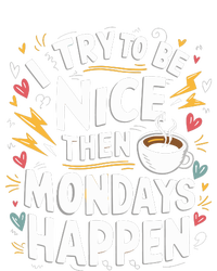 Funny Coffee LoverS Monday Hater T-Shirt