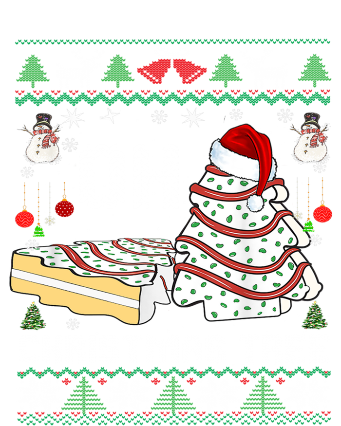 Oh Christmas Ugly Tree Cakes Debbie Becky Jen Cake Lovers Gift Coaster