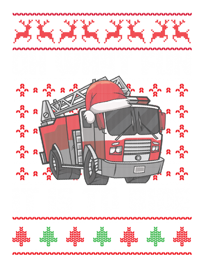 Oh What Fun It Is To Ride Fire Firefighter Ugly Christmas Gift Sweatshirt