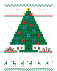 Oh Chemistree Funny Science Periodic Christmas Poster