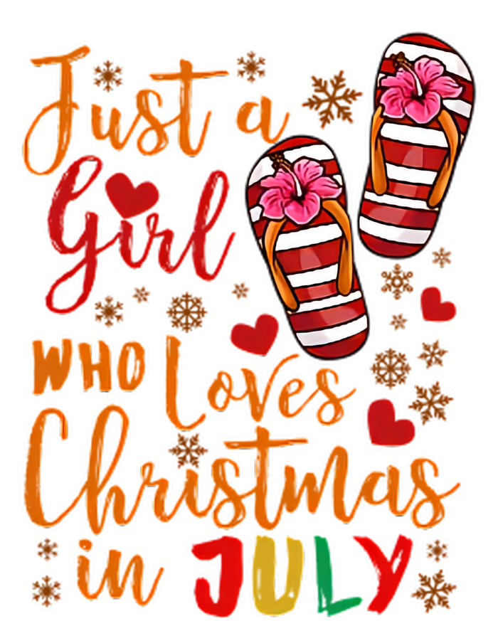 Just A Girl Who Loves Christmas In July T-Shirt