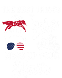 The Best Things In Life Mess Up Your Hair Motorcycle Gift T-Shirt