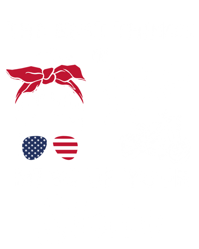 The Best Things In Life Mess Up Your Hair Motorcycle Gift T-Shirt