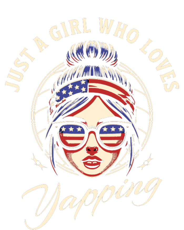 Yapper Just A Who Loves Yapping Usa Messy Gen Z Slang Gift T-Shirt