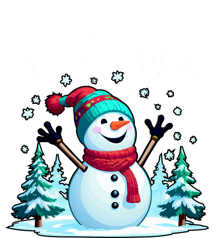 Let It Snow Snowman T-Shirt