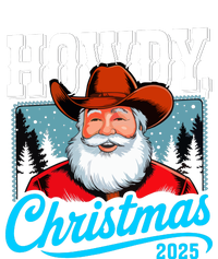 Cowboy Santa Howdy Christmas 2025 Bumper Sticker