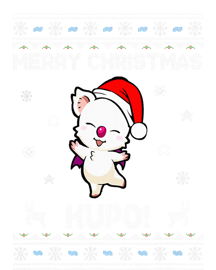 Moogle Merry Christmas Kupo! Mesh Reversible Basketball Jersey Tank