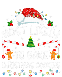 Most Likely To Bake Christmas Cookies Funny Baker Christmas T-Shirt