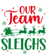 Our Team Sleighs Christmas Santa Reindeers Office Staff Ladies Essential Tank