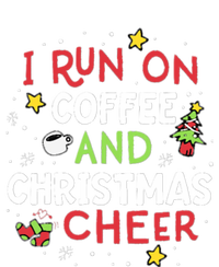 I Run On Coffee And Christmas Cheer Xmas Caffeine Long Sleeve Pajama Set