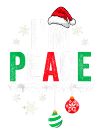 IM Peace I Come In Peace Funny Matching Couple Christmas Button