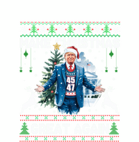 Make Christmas Great Again Ugly Sweaters Funny Trump 47 Xmas Sweatshirt Sweatshirt