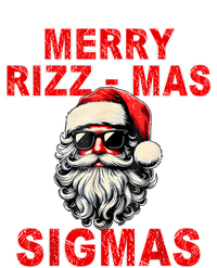 Merry Rizz Mas Sigmas Cool Santa Face Gen Alpha Christmas T-Shirt