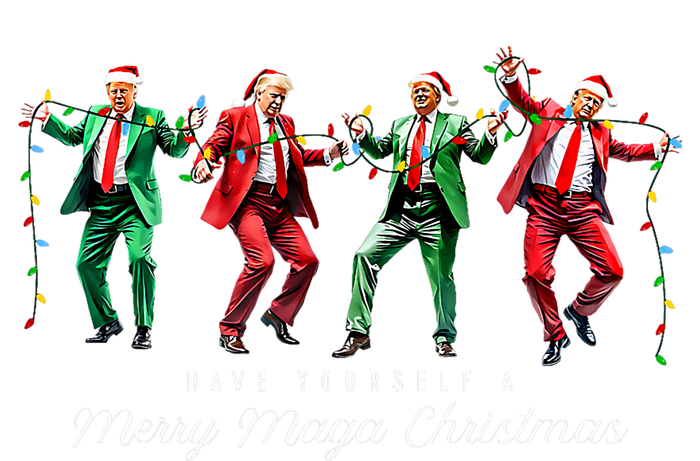 Funny Dancing Trump Merry Maga Christmas President 2024 Mesh Reversible Basketball Jersey Tank