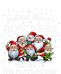 Jolliest Bunch Of Teachers This Side Of The Playground Xmas Ladies Essential Tank