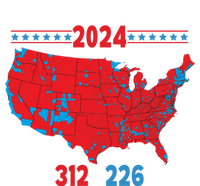 2024 Electoral Map Trump 312 Red 2024 Election Results Map Gift Poster