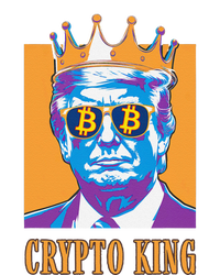 Sarcastic Crypto King Trump Bitcoin Trust In Math Bullrun T-Shirt