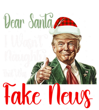 Christmas Trump Dear Santa Fake News Funny Xmas Gift T-Shirt