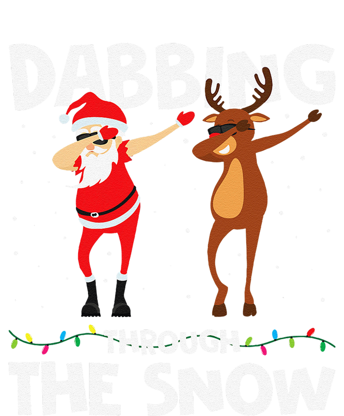 Dabbing Through The Snow Funny Santa Squad Fun Xmas T-Shirt