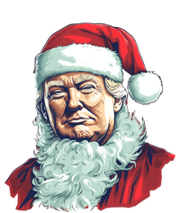 Christmas Trump Santa Outfit Art Portrait Graphic Gift T-Shirt