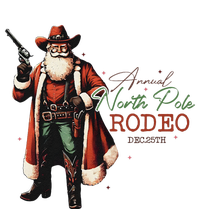 Annual North Pole Rodeo Cowboy Santa Christmas T-Shirt