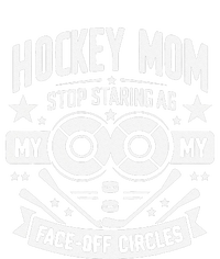 Vintage Hockey Mom Stop Staring At My Faceoff Circles T-Shirt