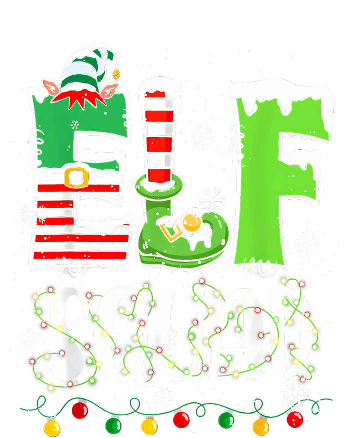 Elf Family Christmas Matching Pajamas Funny Xmas Elf Squad Wool Snapback Cap