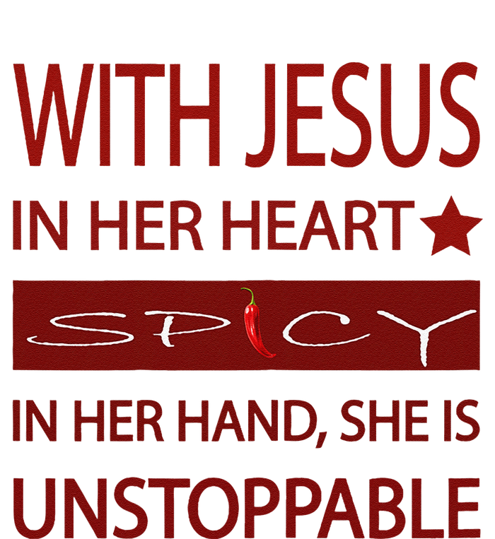 Woman Jesus PepperSpicy Hottie Funny With Chili Pepper T-Shirt