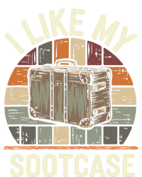 Vintage Funny I Like My Suitcase Viral Trump Meme Softstyle Adult Sport Polo