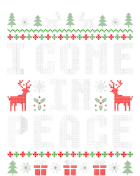 I Come In Peace IM Peace Matching Couple Christmas Pajamas T-Shirt