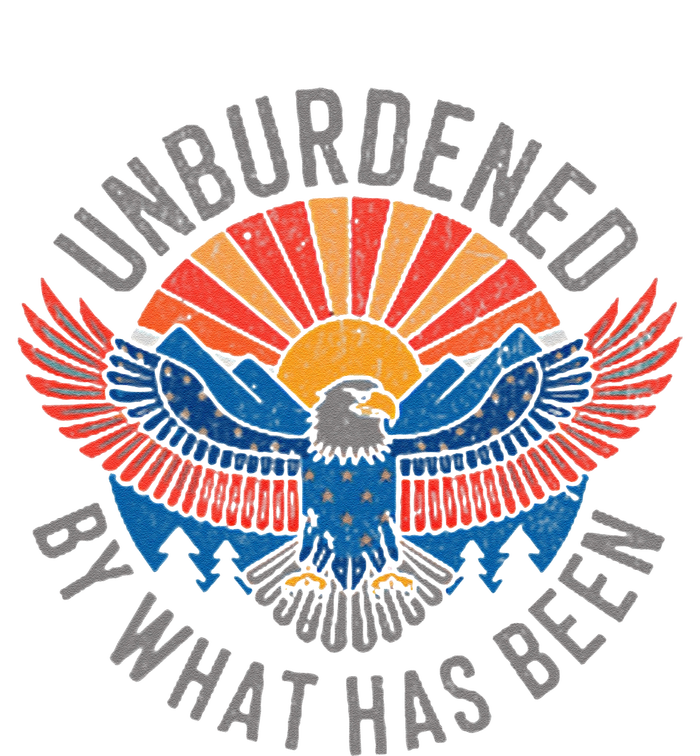 Unburdened By What Has Been Trump 2024 Bald Eagle Pocket T-Shirt