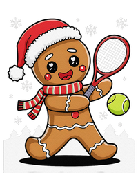 Gingerbread Man Christmas Tennis Ball Player Lover Xmas T-Shirt