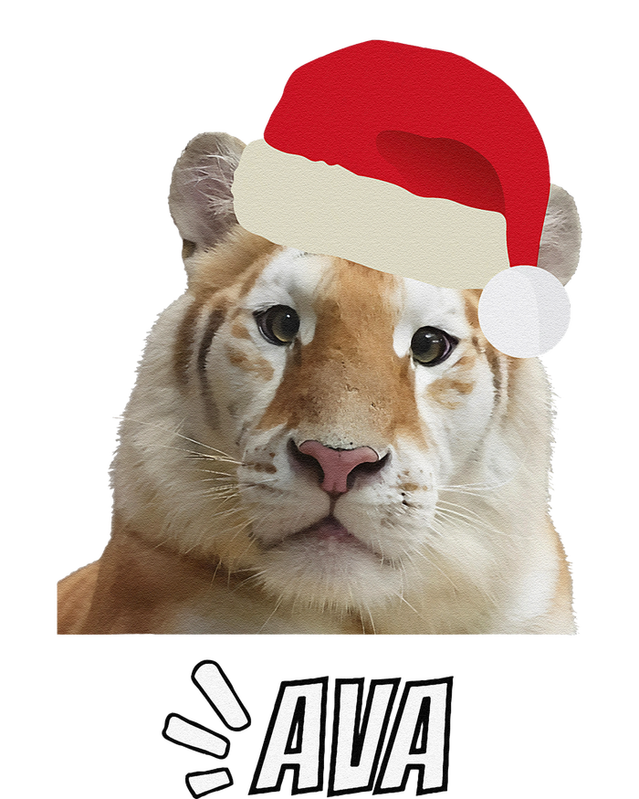 Golden Tiger Ava Chiang Mai Xmas Hat Wildlife Beauty Funny Yupoong Adult 5-Panel Trucker Hat