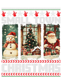 Vintage Small Town Christmas Retro Xmas Tree Santa Claus T-Shirt