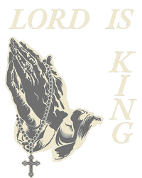 Lord King Jesus God Love Faith Church Family Pray Hands Fun T-Shirt